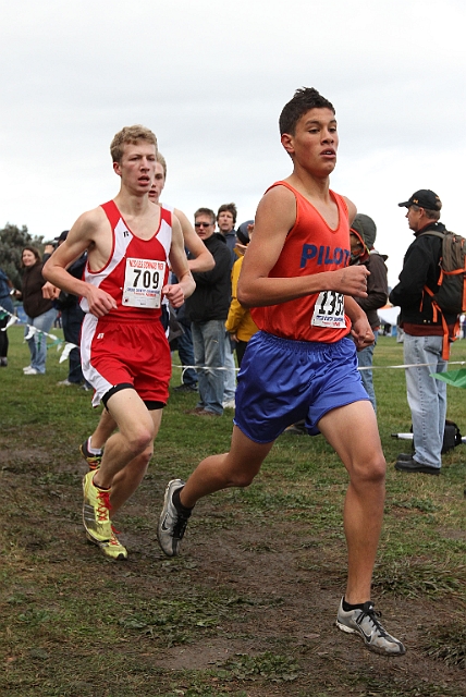 2010NCSXC BD5-1005.JPG - 2010 North Coast Section Cross Country Championships, Hayward High School, Hayward, California